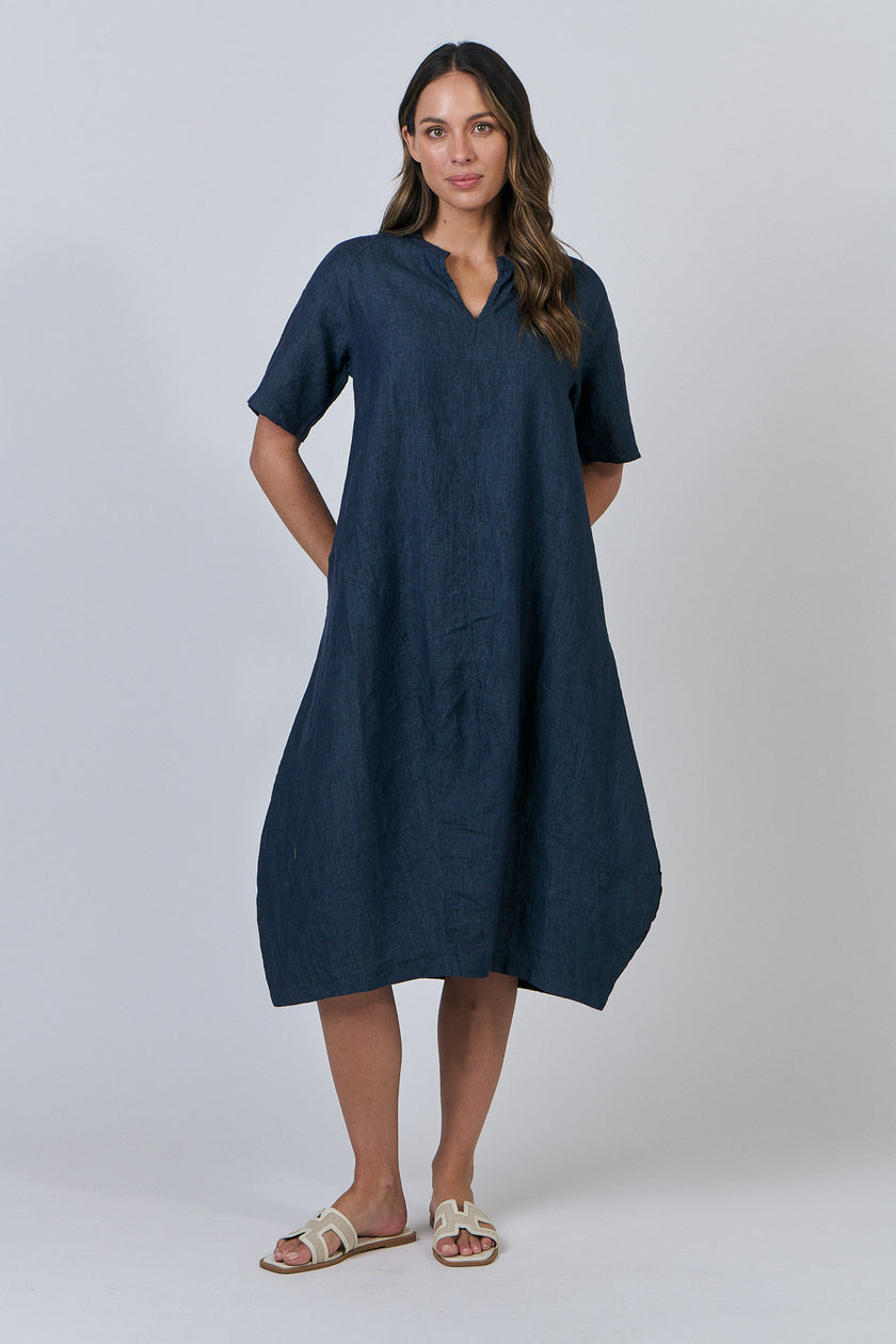 O&J Naturals GA608 Dress Poseidon