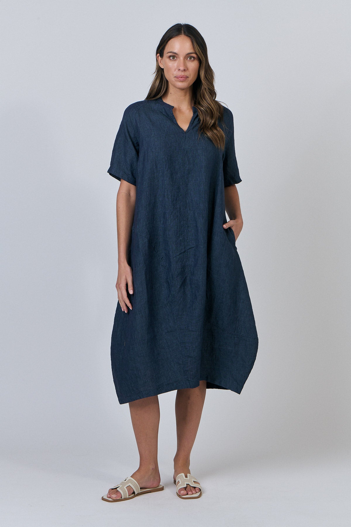 O&J Naturals GA608 Dress Poseidon