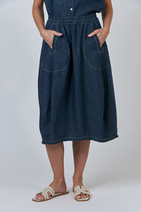 O&J Naturals GA639 Skirt Poseidon
