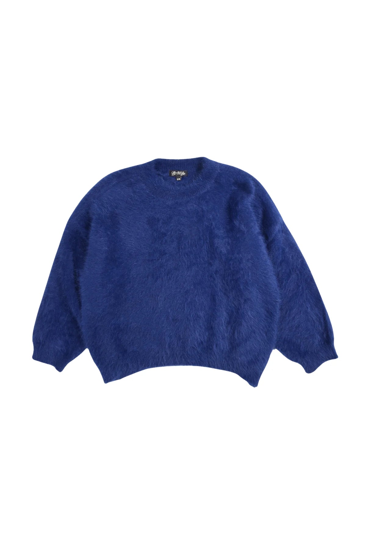 Olga De Polga Geneva Knit Sweater Indigo Premium Angora
