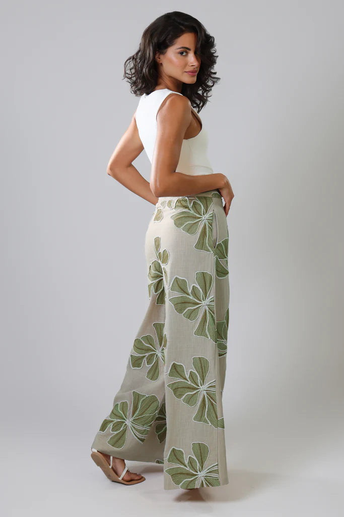 Traffic People Grace & Maude Rene Trousers Green