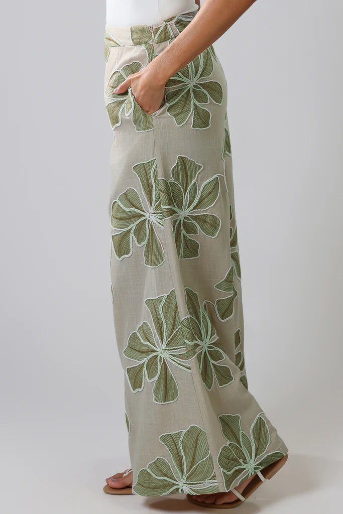 Traffic People Grace & Maude Rene Trousers Green