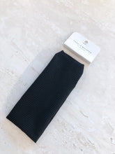Load image into Gallery viewer, Angels Whisper Solid Basic Ribbed Headband Black
