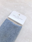 Angels Whisper Solid Basic Ribbed Headband Grey