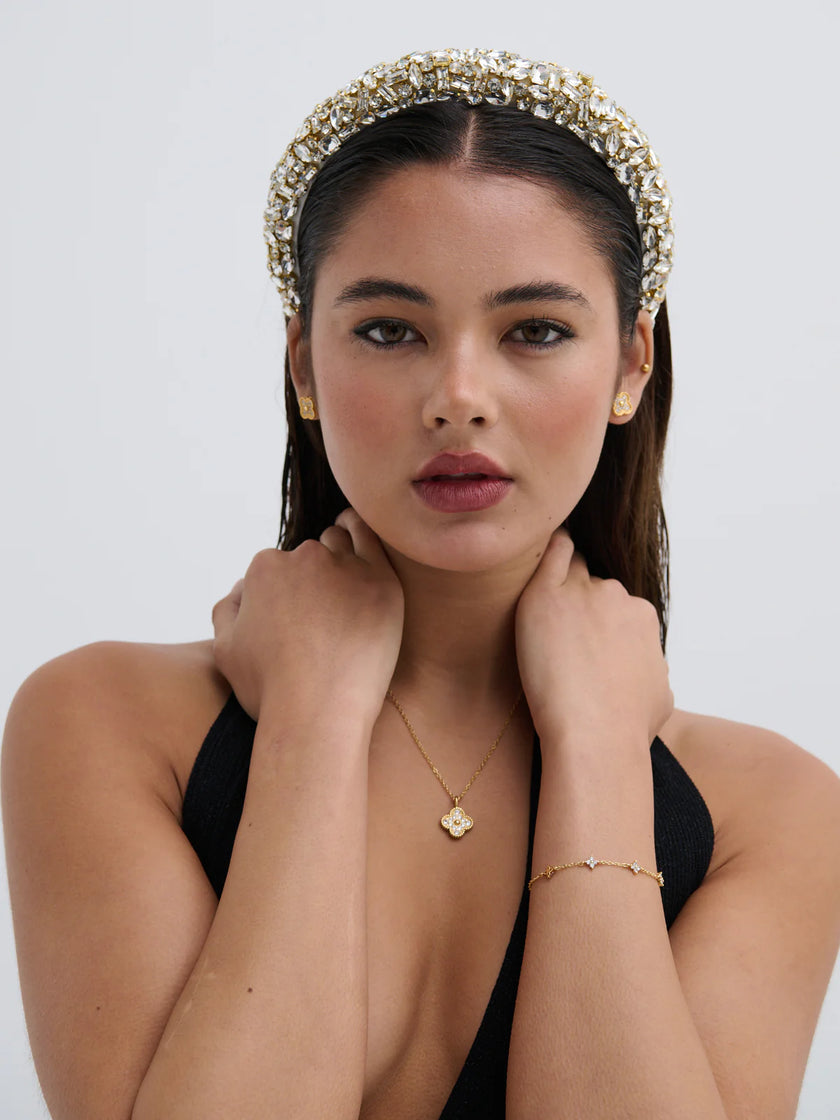 Angels Whisper Jennifer Cubic Statement Headband