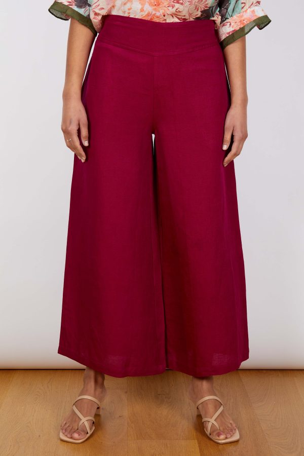 JJ Sisters HH28 Floaty Pant Cranberry