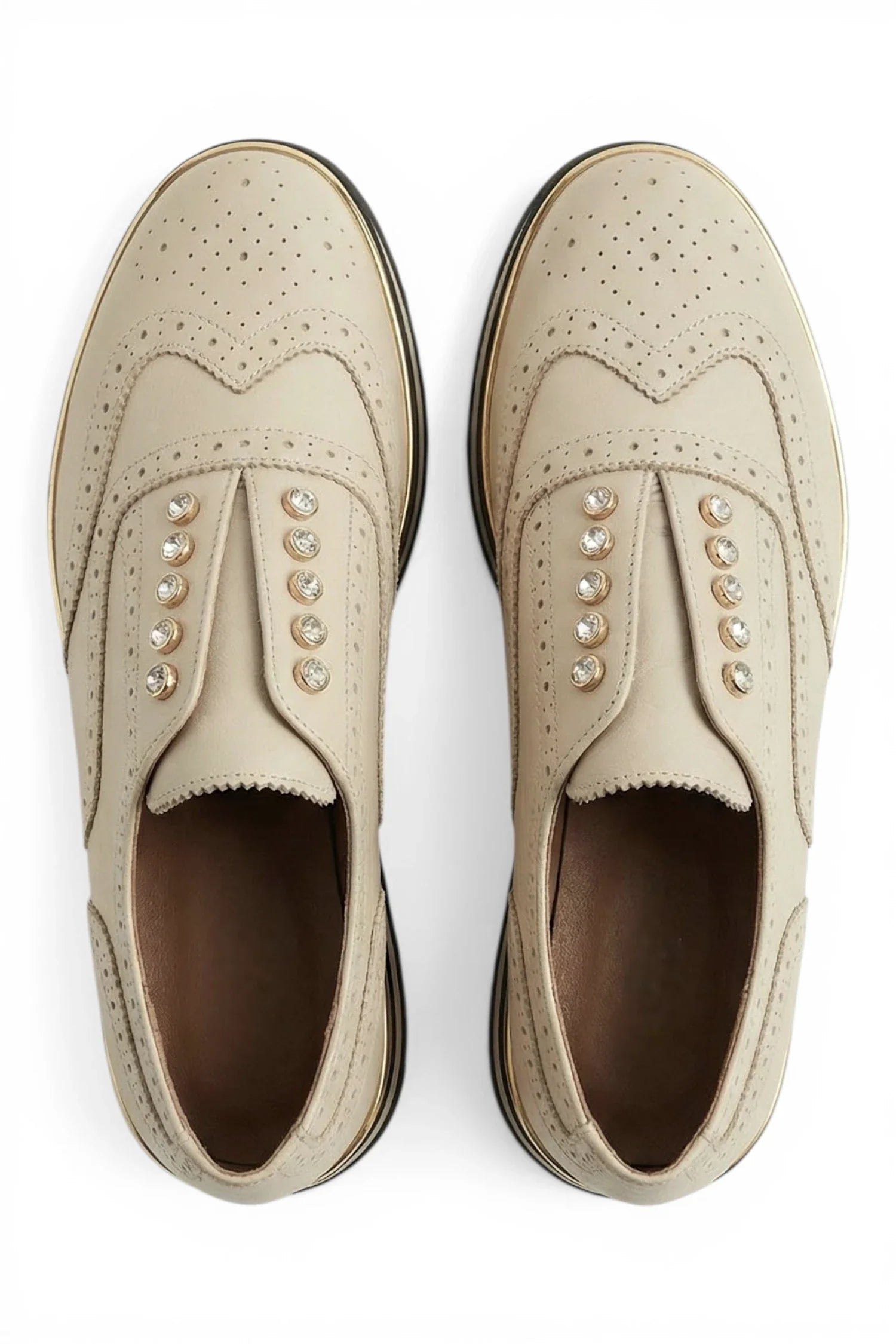 Alfie & Evie Houston Platform Sneaker Cream Leather