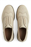 Alfie & Evie Houston Platform Sneaker Cream Leather