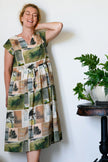 Lazybones Heidi Dress Nature Studies Print