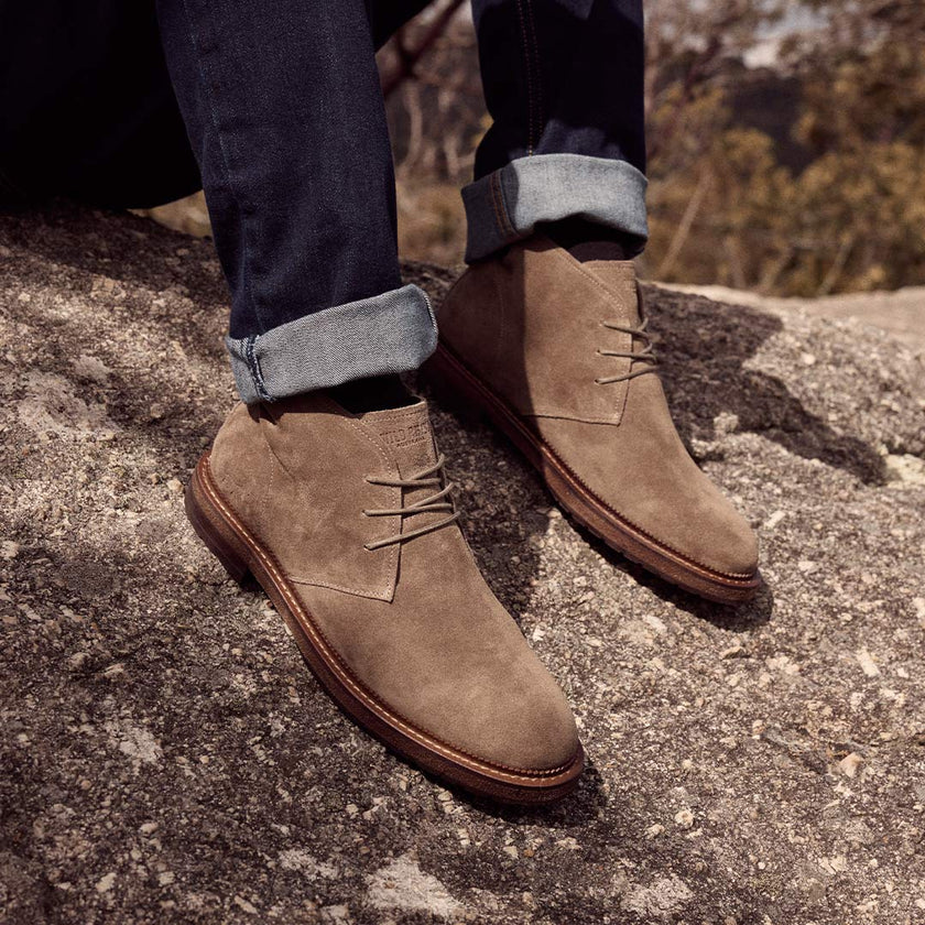 Wild Rhino Henry Lace Up Boot Sand