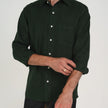 Hemp Clothing Australia Heritage Shirt Army Green