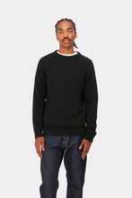 Load image into Gallery viewer, Carhartt WIP Anglistic Sweater Speckled Black
