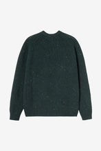 Load image into Gallery viewer, Carhartt WIP Anglistic Sweater Speckled Deep Lagoon
