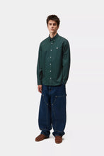 Load image into Gallery viewer, Carhartt WIP L/S Madison Shirt Dark Fir / Wax
