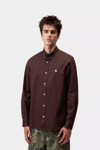 Carhartt WIP L/S Madison Shirt Palisander / Wax
