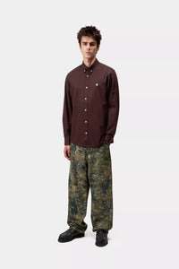 Carhartt WIP L/S Madison Shirt Palisander / Wax