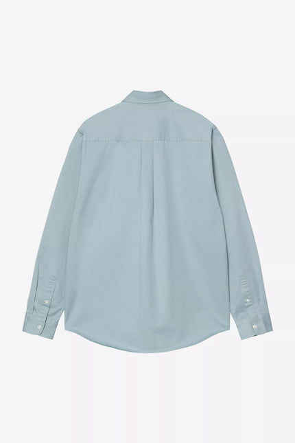 Carhartt WIP L/S Madison Shirt Tourmaline / White