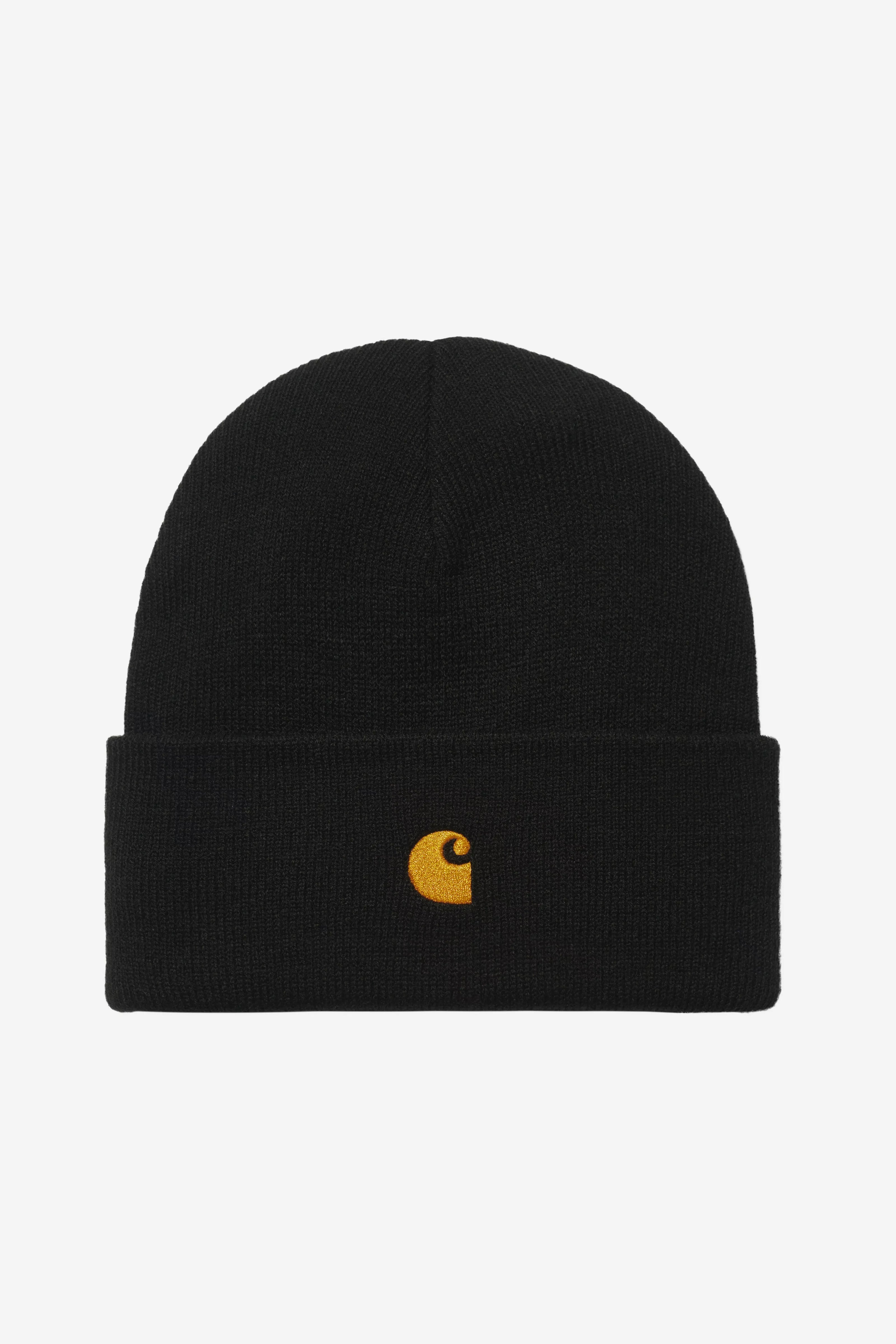 Carhartt WIP Chase Beanie Black / Gold