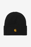Carhartt WIP Chase Beanie Black / Gold