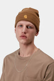 Carhartt WIP Chase Beanie Hamilton Brown / Gold