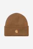 Carhartt WIP Chase Beanie Hamilton Brown / Gold