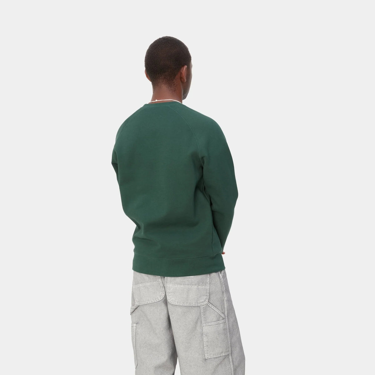 Carhartt WIP Chase Sweat Discovery Green/Gold