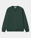 Carhartt WIP Chase Sweat Discovery Green/Gold