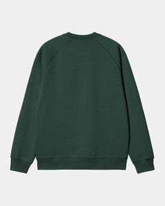 Carhartt WIP Chase Sweat Discovery Green/Gold