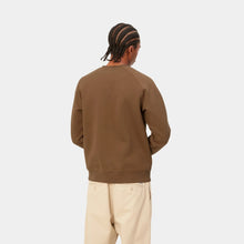 Load image into Gallery viewer, Carhartt WIP Chase Sweat Tamarind/Gold
