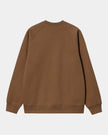 Carhartt WIP Chase Sweat Tamarind/Gold