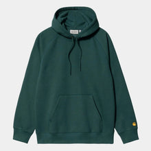 Load image into Gallery viewer, Carhartt WIP Hooded Chase Sweat Botanic/Gold
