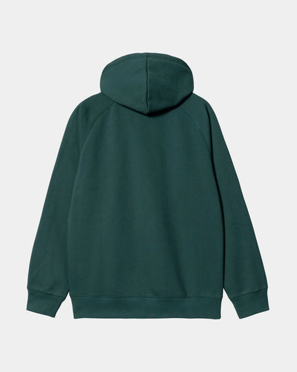 Carhartt WIP Hooded Chase Sweat Botanic/Gold