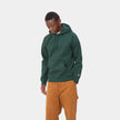 Carhartt WIP Hooded Chase Sweat Discovery Green/Gold