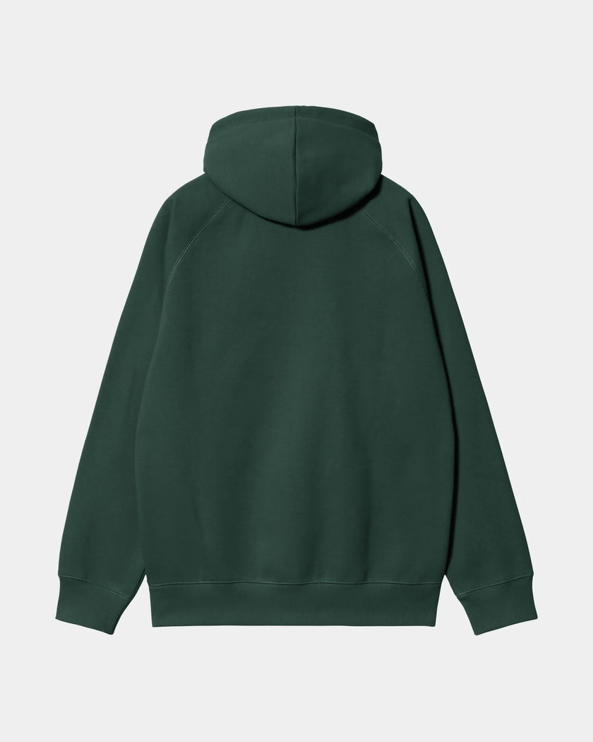 Carhartt WIP Hooded Chase Sweat Discovery Green/Gold