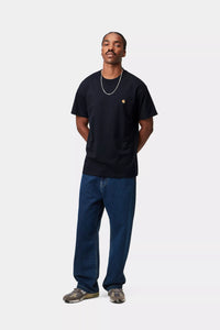 Carhartt WIP S/S Chase T-Shirt Dark Navy