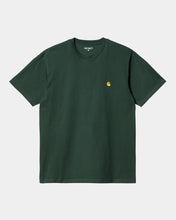 Load image into Gallery viewer, Carhartt WIP S/S Chase T-Shirt Discovery Green/Gold
