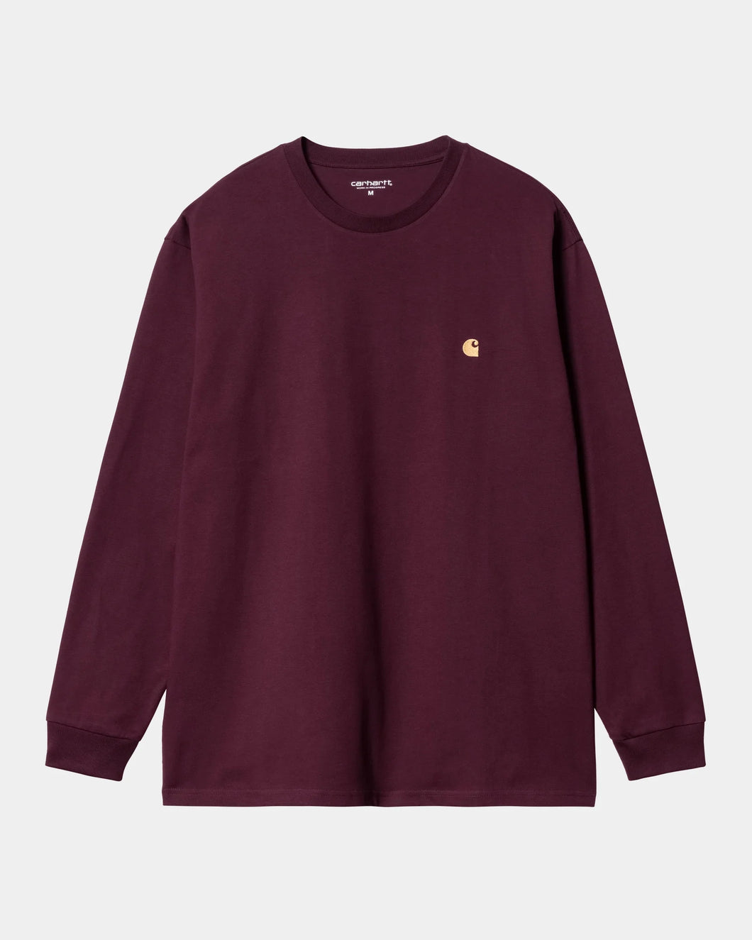 Carhartt WIP L/S Chase T-Shirt Amarone/Gold