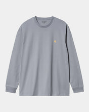 Load image into Gallery viewer, Carhartt WIP L/S Chase T-Shirt Mirror/Gold
