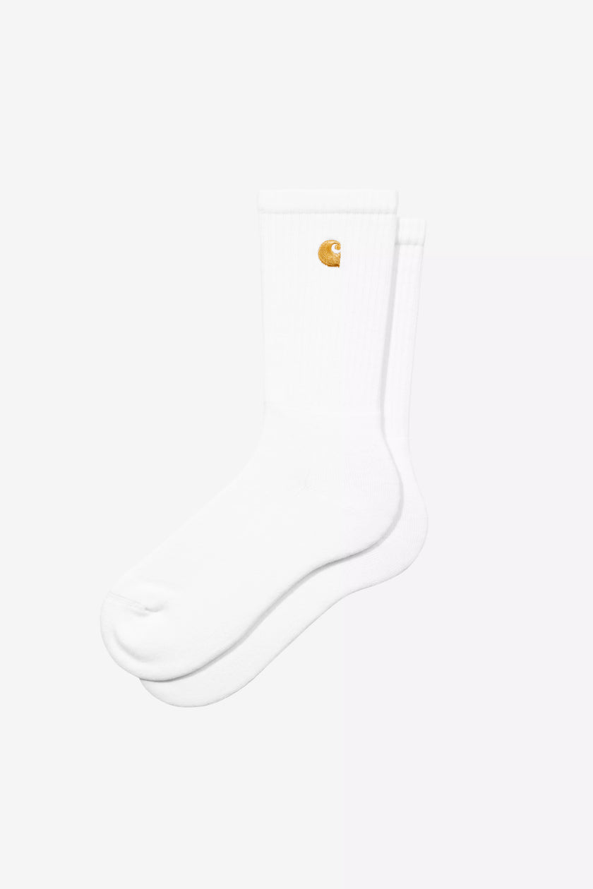 Carhartt WIP Chase Socks White/Gold