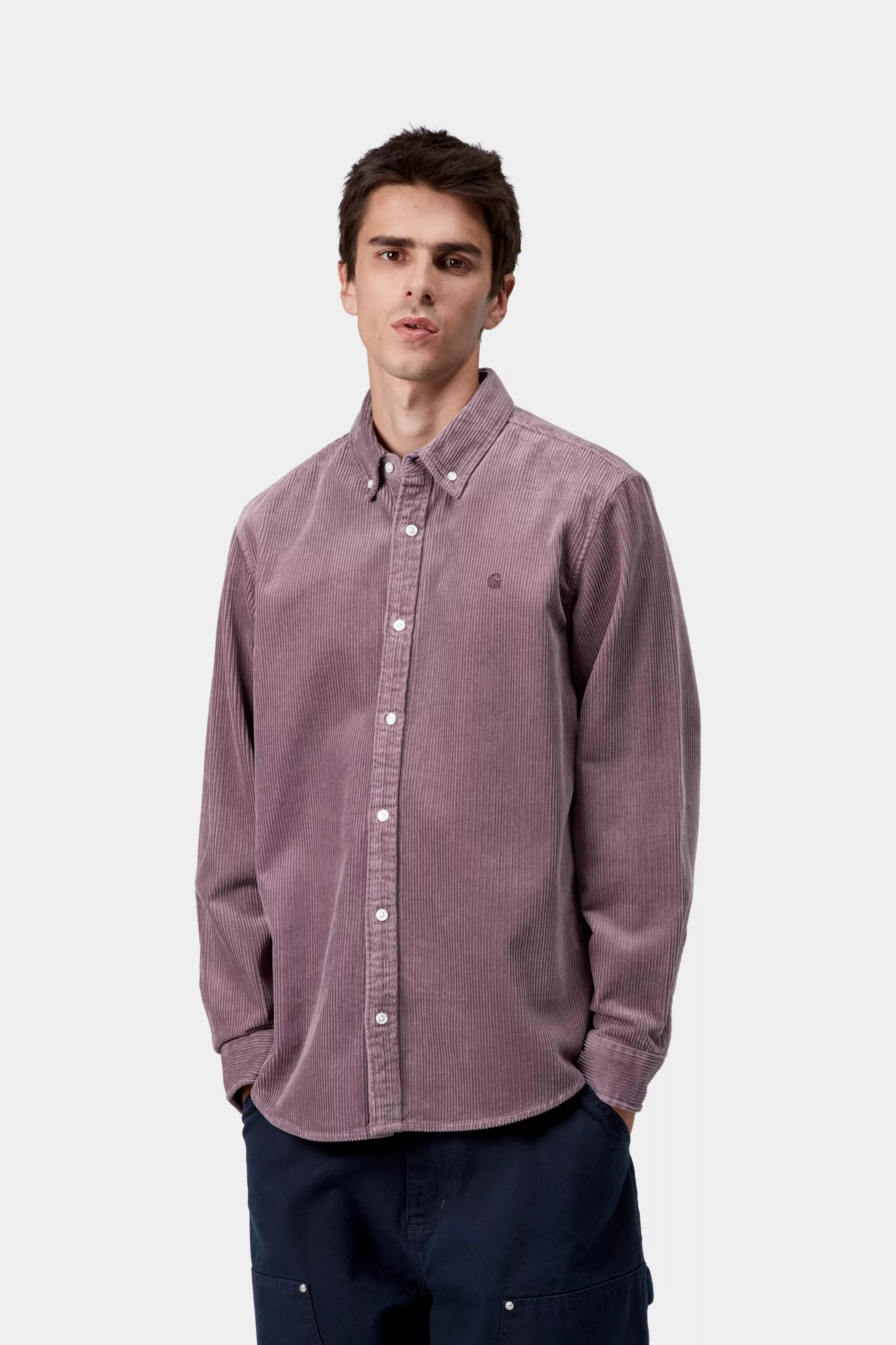 Carhartt WIP L/S Madison Cord Shirt Phlox