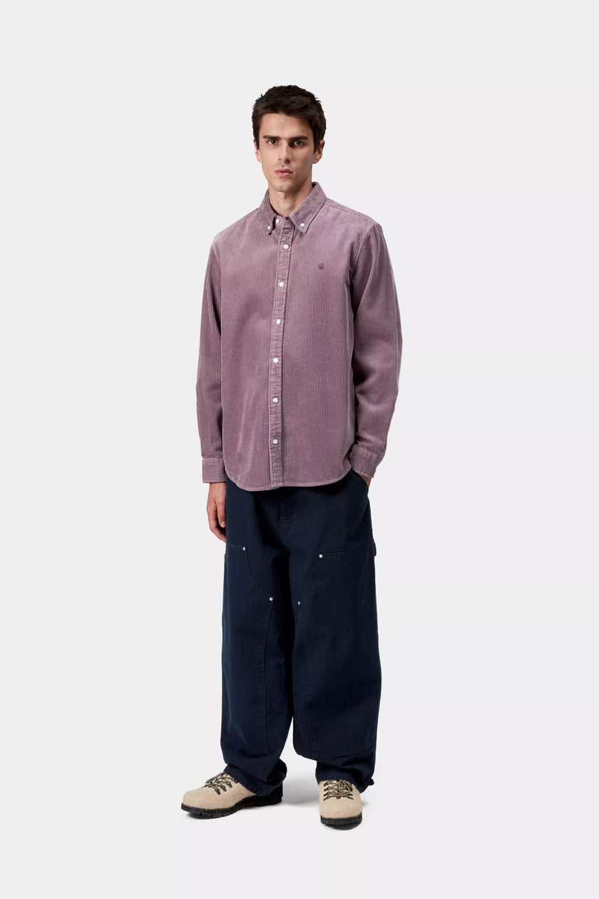Carhartt WIP L/S Madison Cord Shirt Phlox