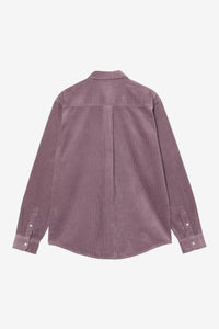 Carhartt WIP L/S Madison Cord Shirt Phlox