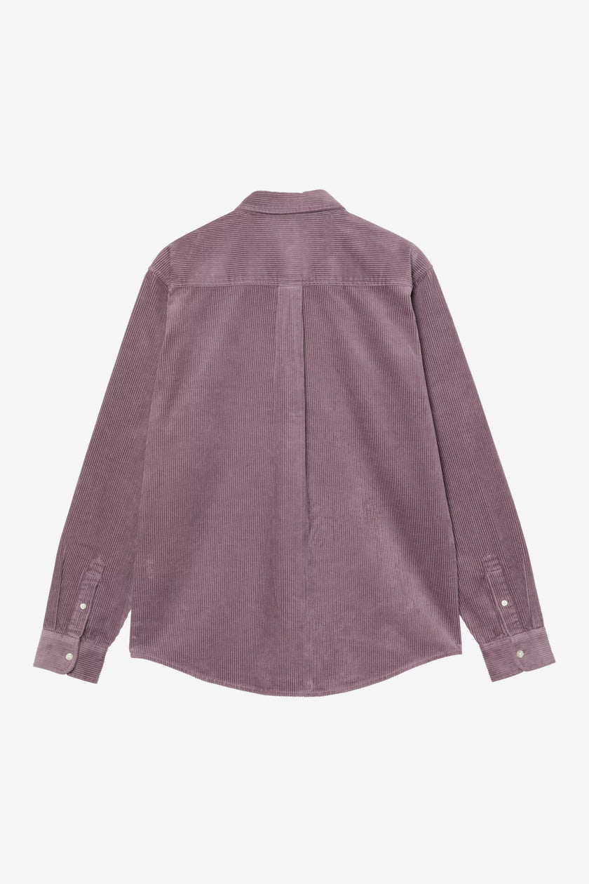 Carhartt WIP L/S Madison Cord Shirt Phlox