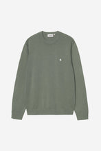 Load image into Gallery viewer, Carhartt WIP Madison Sweater Velvet Green / White
