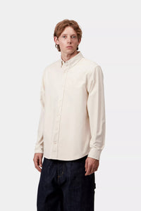 Carhartt WIP L/s Bolton Shirt Salt