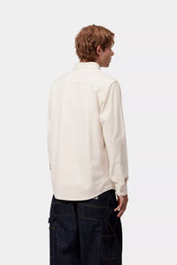 Carhartt WIP L/s Bolton Shirt Salt