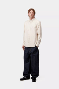 Carhartt WIP L/s Bolton Shirt Salt