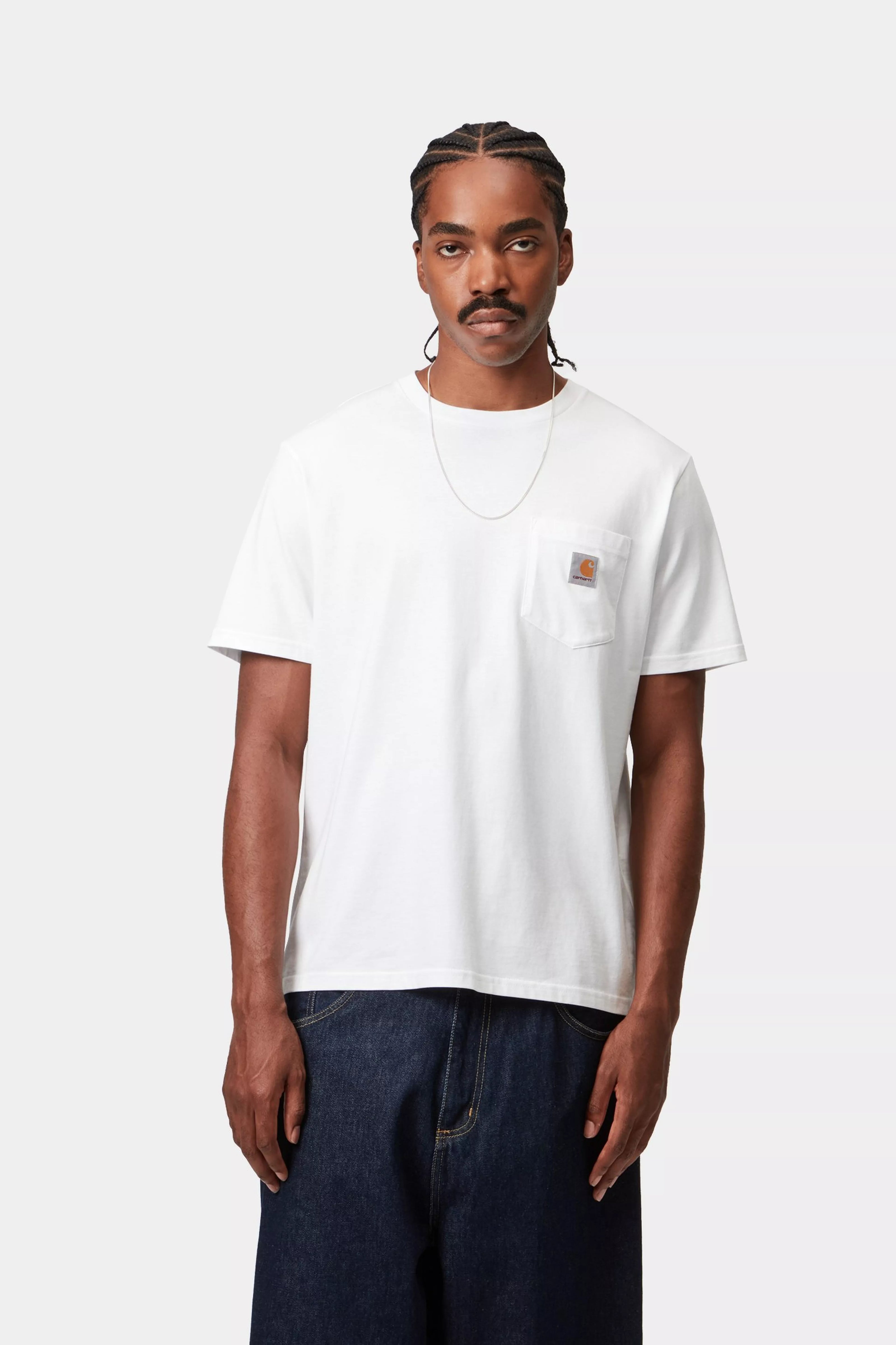 Carhartt WIP Pocket S/S T-Shirt White