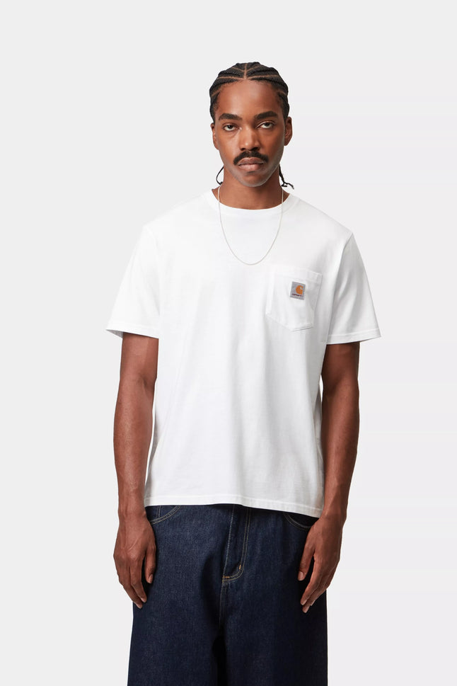 Carhartt WIP Pocket S/S T-Shirt White