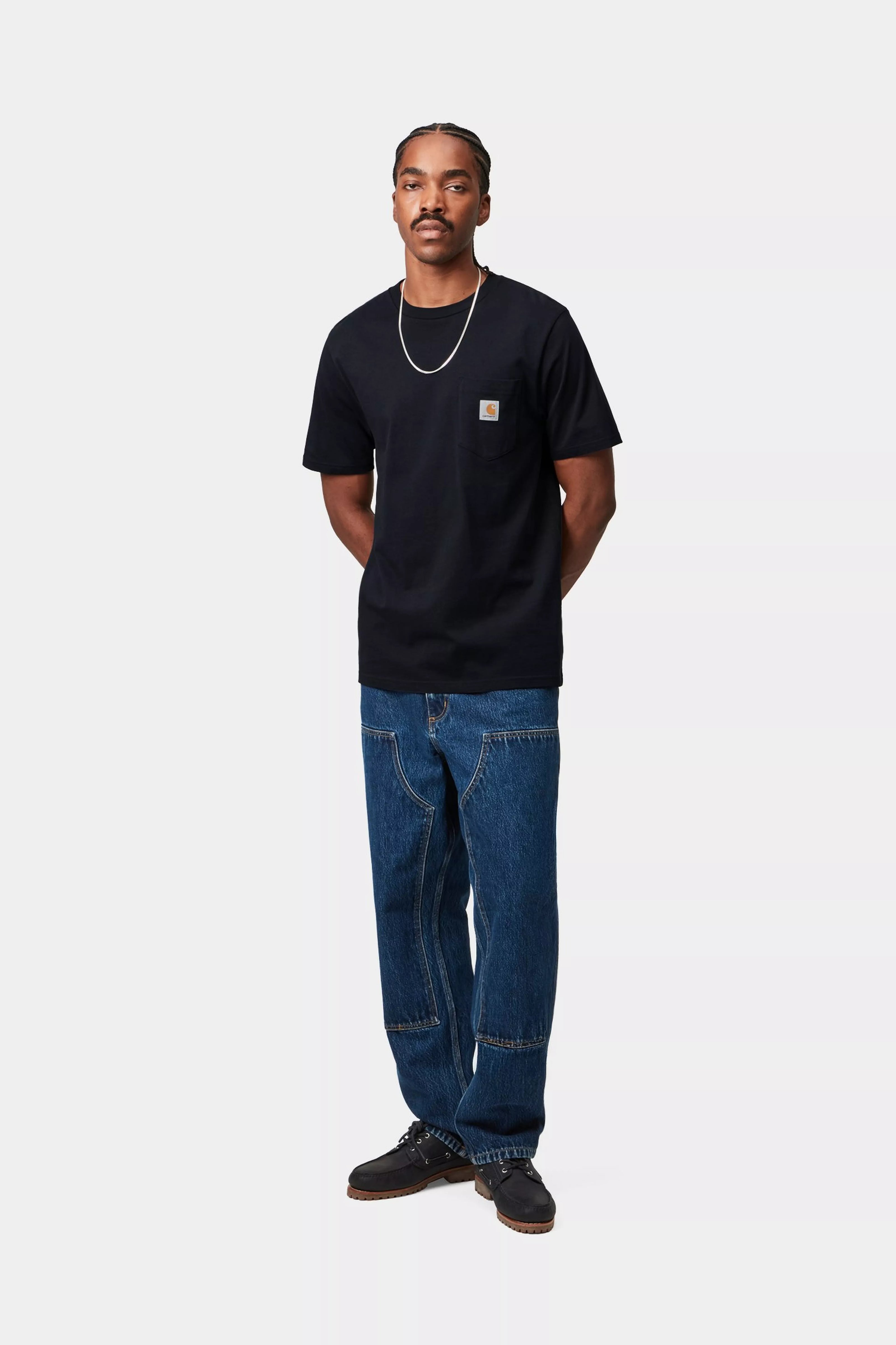 Carhartt WIP Pocket S/S T-Shirt Dark Navy
